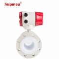 Industrial in line sanitary slurry seawater milk sewage flow meter analog chilled water irrigation water flow meter